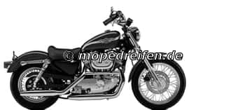 XLH 883 SPORTSTER HUGGER 1987-1990