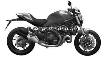MONSTER 821 STRIPE-MC/MG / e*168/2013*