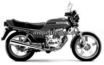 CB 400 N 18 ZOLL VORNE-CB400T / ABE A400